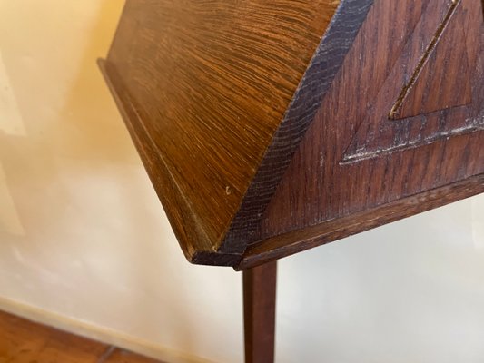 French Double Lectern in Oak, 1890s-OFB-2016154