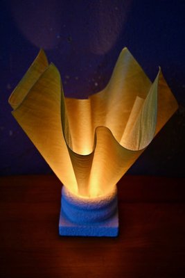 French Draped Table Lamp, 1980s-AIU-1815650