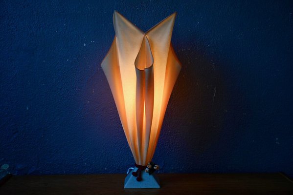 French Draped Table Lamp, 1990s-AIU-1751946