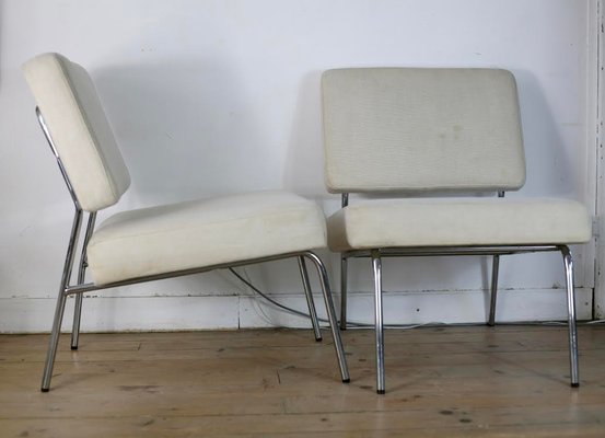 French Easy Chairs, 1960s, Set of 2-MAO-559790