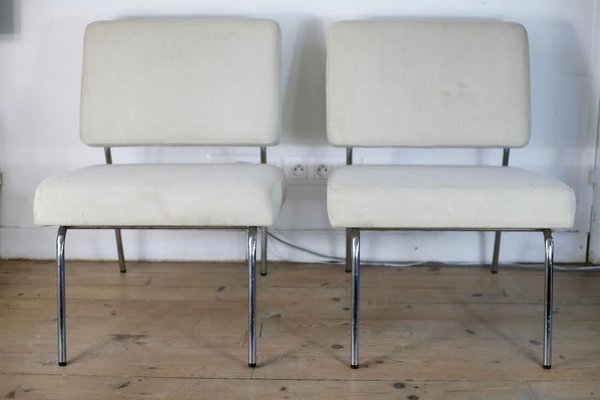 French Easy Chairs, 1960s, Set of 2-MAO-559790