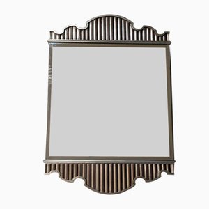 French Eclecticism Mirror in Silver Plating, 1990s-IJR-1383413