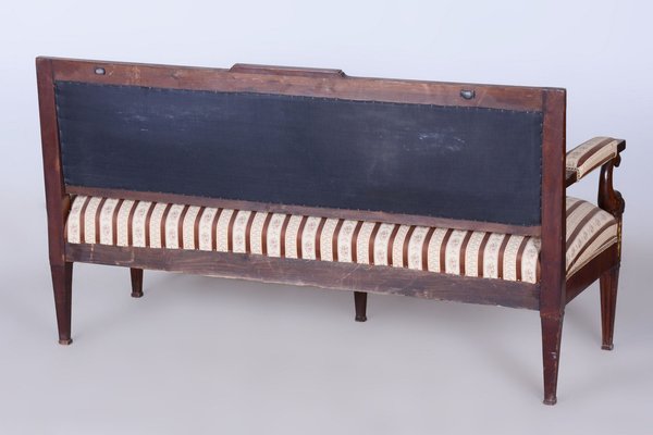 French Empire Mahogany Sofa, 1860s-WHY-1726509