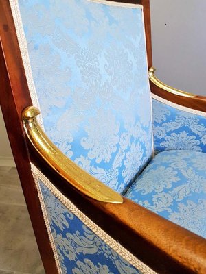 French Empire Restoration Period Armchair, 1825-POM-753721