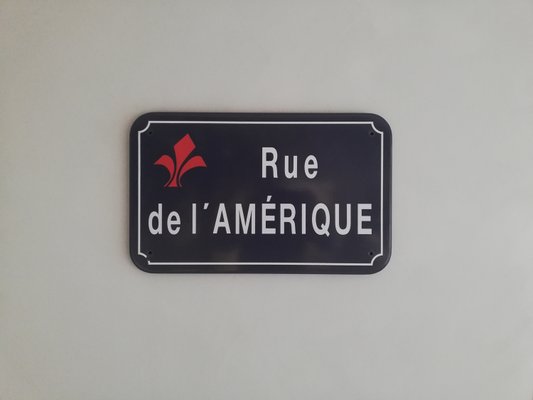 French Enamel Street Sign-YED-2028309