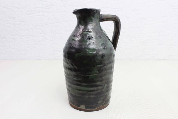 French Enamelled Ceramic Pitcher from Beck, 1960s-BQF-1736300