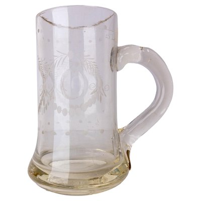 French Engraved Beer Mug, 1890s-RIU-1372245