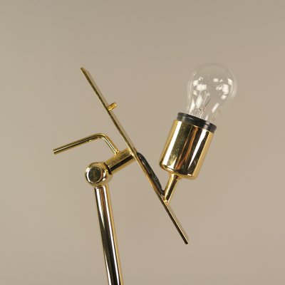 French Extendable Floor Lamp with Articulated Arm, 1980s-KDB-1732126