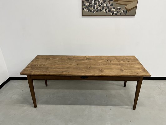 French Farm Dining Table, 1950s-WKI-1747322