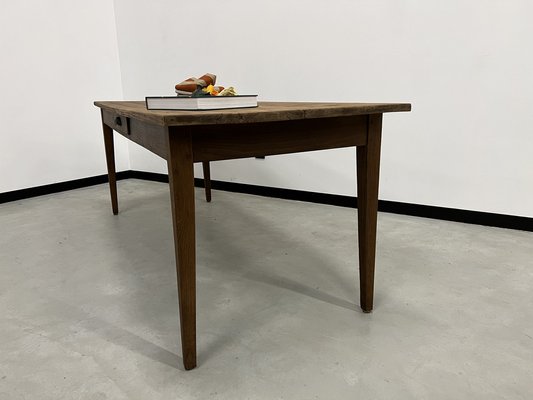 French Farm Dining Table, 1950s-WKI-1747322