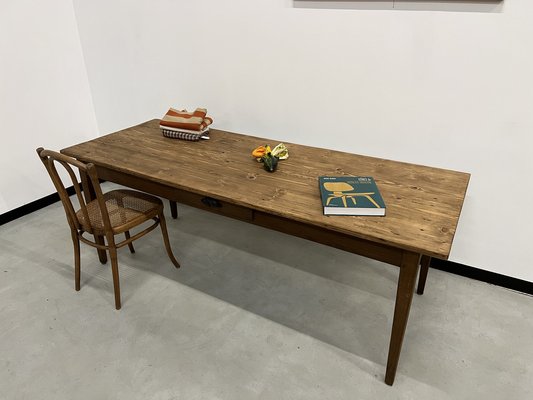 French Farm Dining Table, 1950s-WKI-1747322