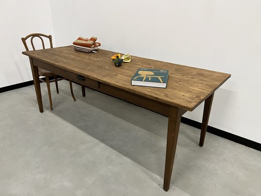 French Farm Dining Table, 1950s-WKI-1747322