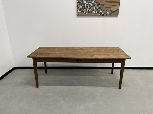 French Farm Dining Table, 1950s-WKI-1747322