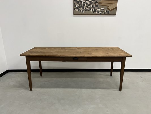 French Farm Dining Table, 1950s-WKI-1747322