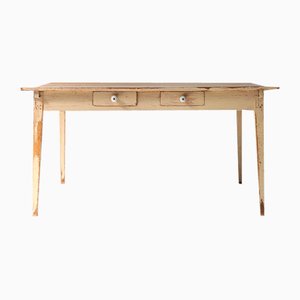 French Farm Table with Tapered Legs, 1800s-YSY-1704529