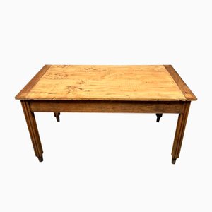 French Farmhouse Kitchen Table with Art Deco Legs-NPL-2022257