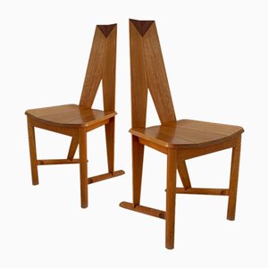 French FCH1A Dining Chairs by Seltz, 1980, Set of 2-EW-1699955