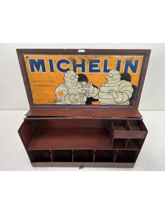 French First Aid Tool Box from Michelin, 1940s-WZZ-1785798