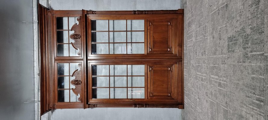 French Fixed Cupboard in Oak, 1980s-NQV-1740879