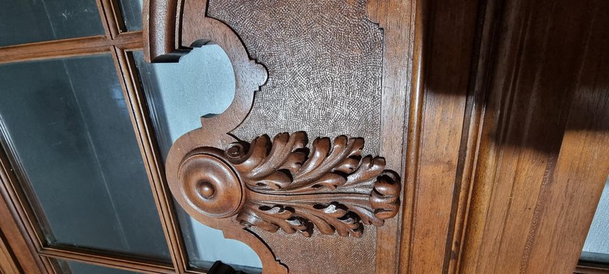 French Fixed Cupboard in Oak, 1980s-NQV-1740879