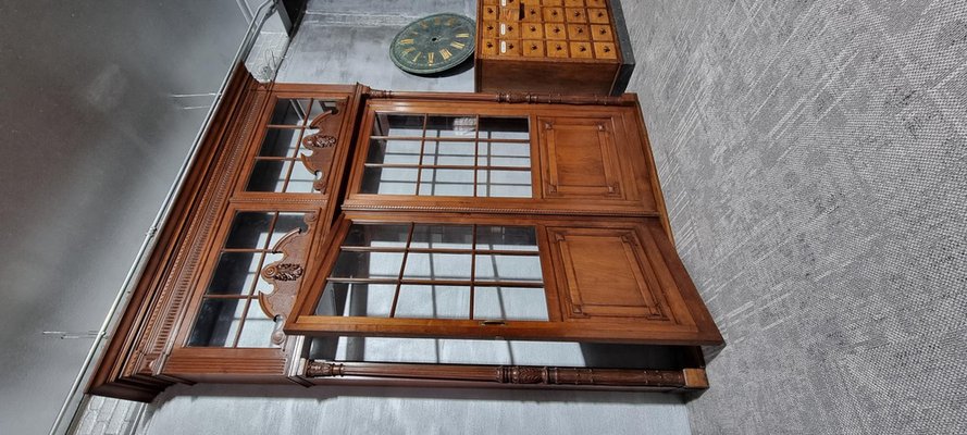 French Fixed Cupboard in Oak, 1980s-NQV-1740879