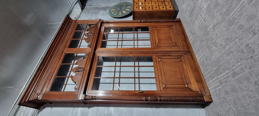 French Fixed Cupboard in Oak, 1980s-NQV-1740879