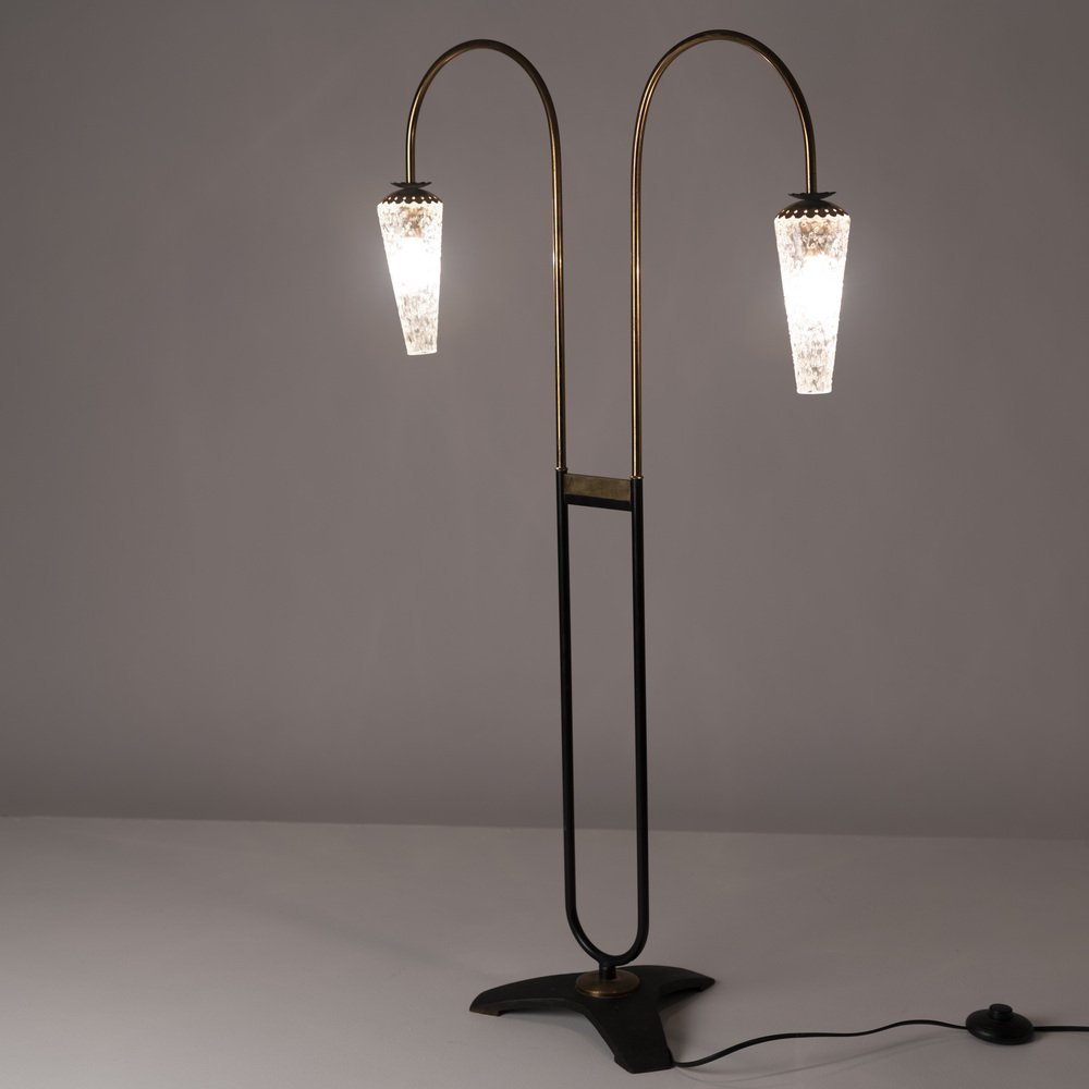 French Floor Lamp from Lunel. 1950s