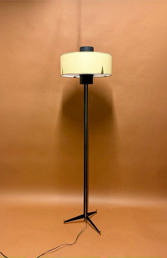 French Floor Lamp from Maison Arlus, 1950