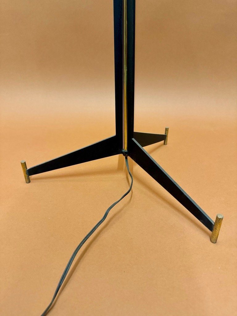 French Floor Lamp from Maison Arlus, 1950