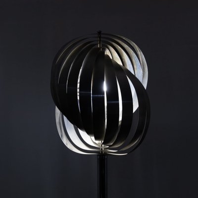 French Floor Lamp in Metal by Henri Mathieu, 1970s-FUE-1427480