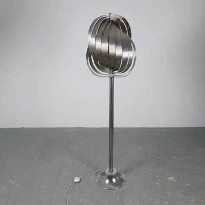 French Floor Lamp in Metal by Henri Mathieu, 1970s-FUE-1427480