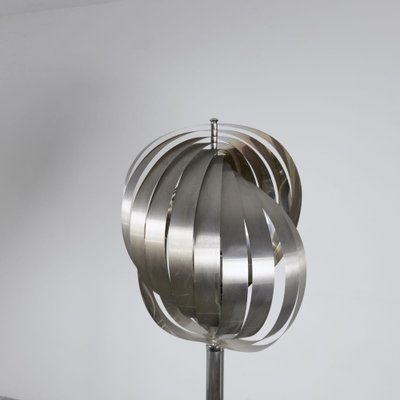 French Floor Lamp in Metal by Henri Mathieu, 1970s-FUE-1427480