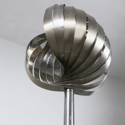 French Floor Lamp in Metal by Henri Mathieu, 1970s-FUE-1427480