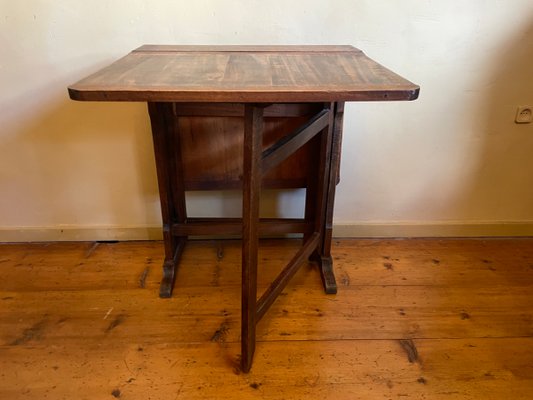 French Folding Table, 1890s-OFB-2031386