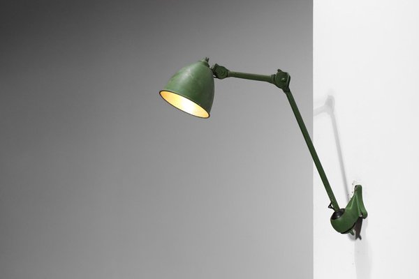 French G345 Workshop Lamp in Metal by Albert Albin Gras, 1950-YU-1398658