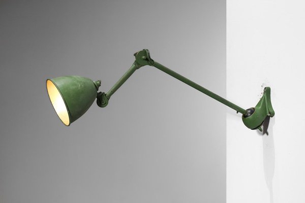 French G345 Workshop Lamp in Metal by Albert Albin Gras, 1950-YU-1398658