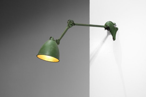 French G345 Workshop Lamp in Metal by Albert Albin Gras, 1950-YU-1398658