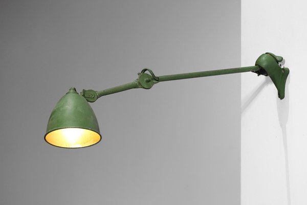 French G345 Workshop Lamp in Metal by Albert Albin Gras, 1950-YU-1398658