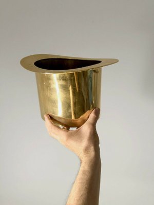 French Gilt Bronze Champagne Bucket, 1970s-NLF-967964