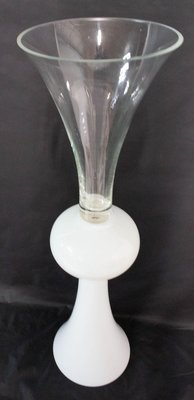 French Glass and Opaline Reversible Vase, 2000s-RIU-853733