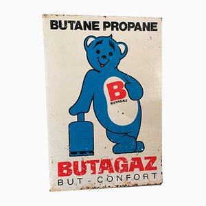 French Glazed Advertising Butagaz Sign, 1950s-BVG-570954