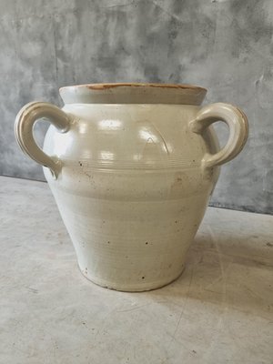 French Grepot Earthenware Plant Pot, 1930s-IFQ-2017321