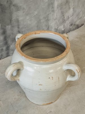 French Grepot Earthenware Plant Pot, 1930s-IFQ-2017321