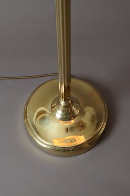 French Hollywood Regency Bouillotte Floor Lamp in Brass, 1970s-ESB-1790839