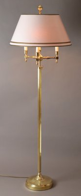 French Hollywood Regency Bouillotte Floor Lamp in Brass, 1970s-ESB-1790839