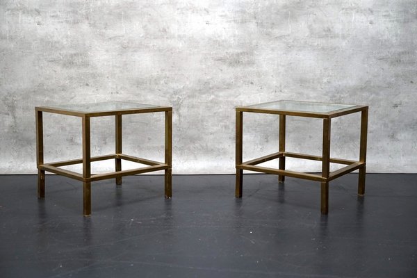 French Hollywood Regency Coffee Tables, 1970s, Set of 2-CIP-1743102