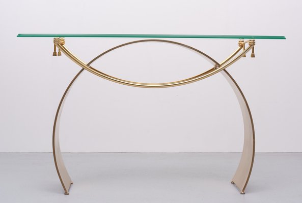 French Hollywood Regency Console Table, 1970s-GCG-1273909