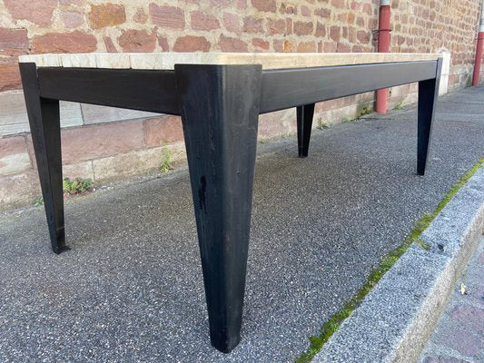 French Industrial Dining Table-GQM-989949