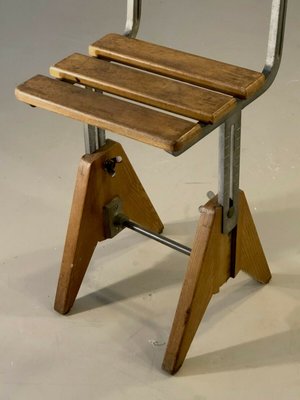 French Industrial Workshop Chair, 1960s-NLF-883225