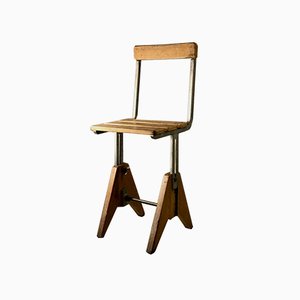 French Industrial Workshop Chair, 1960s-NLF-883225